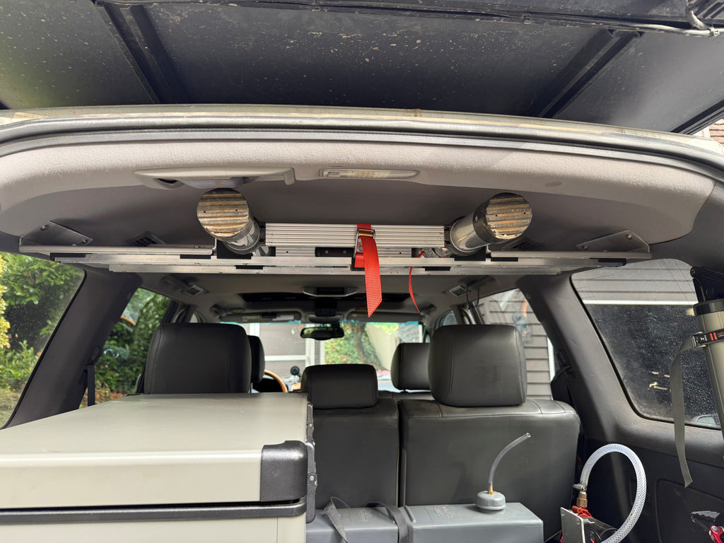 Third Row Attic - RTT Ladder storage system