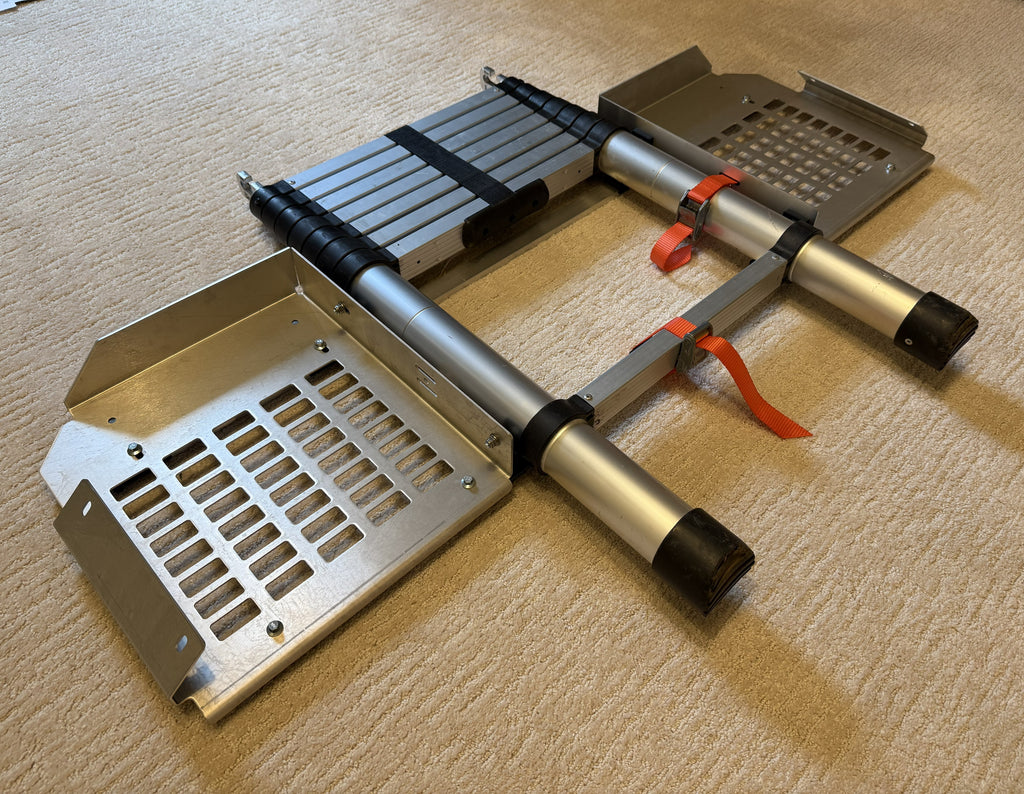 Third Row Attic - RTT Ladder storage system